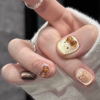 Hellokitty press on Nail