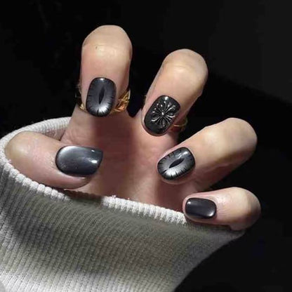 Evil eye press on Nail